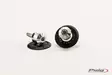 Puig Spools Hi-Tech Parts Dim.10 C/Silver - Moottoripyörän kaatumatapit - D302229 - 1