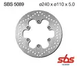 Sbs Jarrulevy Standard - Moottoripyörän jarrulevyt - D241719 - 1