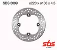 Sbs Jarrulevy Standard - Moottoripyörän jarrulevyt - D241729 - 1