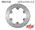Sbs Jarrulevy Standard - Moottoripyörän jarrulevyt - D241749 - 1