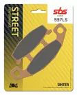 Sbs Jarrupalat Sintered Taakse - Moottoripyörän jarrupalat - D2589 - 2