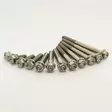 Scar 2 x Titanium hex head flange bolt M6 x 40 - titanium Gr5-Ti - Moottoripyörän ruuvit & kiinikkeet - D269169 - 1