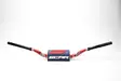 Scar Handlebar O² COLOR Ø28,6 (1 1/8”) - Villopoto/Stewart - RED Bar - DARK BLUE - Moottoripyörän ohjaustangot - D480639 - 1