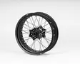 TMV KTM/HVA/GasGas Supermoto Musta/Musta vannesarja 3.5-17/5.0-17 - Moottoripyörän täydelliset vanteet - D446899 - 2