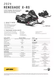 SKI-DOO 24 RENEGADE XRS 137 900 ACE TURBO R BLACK - Ski-Doo Reitti 2024 - 128879 - 3
