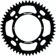 Supersprox Alumiini takaratas RAL-998:48 Musta - Moottoripyörän takarattaat - D307579 - 1