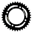 Supersprox / JT Teräs takaratas 1214.36 - Moottoripyörän takarattaat - D86349 - 1