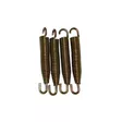 TMV Pakoputken kiinnitysjousi käännettävä pää 55mm 8.8 (4pcs) - Moottoripyörän äänenvaimentimen varaosat - D449609 - 1