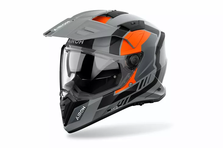 Airoh Kypärä Bandit Horn Oranssi matta - Adventure-kypärät - D536389 - 1