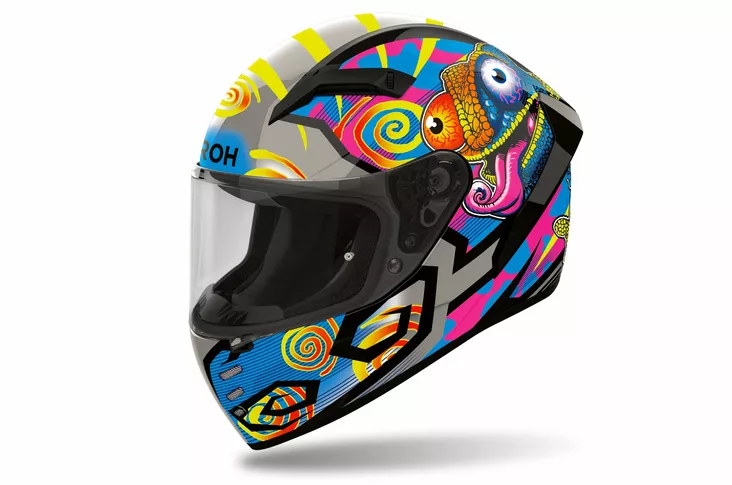 AIROH kypärä Connor Chameleon kiiltävä - Umpikypärät - D559259 - 1
