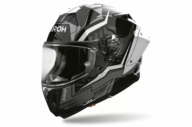 AIROH kypärä GP 800 Victory hopea kiiltävä - Umpikypärät - D559269 - 1