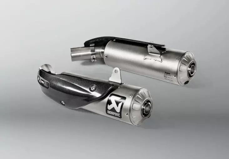 Akrapovic Slip-On Line (Titaani) 1100 Scrambler 2018- - Moottoripyörän äänenvaimentimet - D309799 - 1