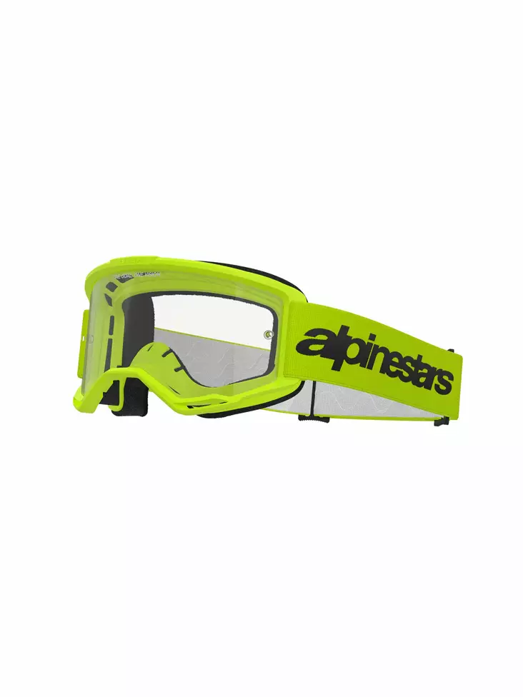 Alpinestars Ajolasit Vision 3 WORDMARK Keltainen Fluo Kirkas - Offroad ajolasit - D500319 - 1