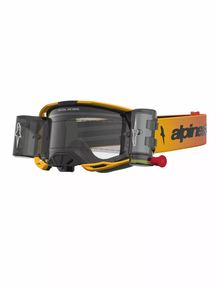 Alpinestars Ajolasit Vision 8 Amber Roll-Off Keltainen Punainen Musta Kirkas - Offroad ajolasit - D543979 - 1