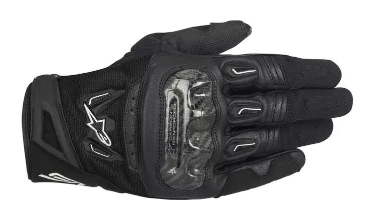 Alpinestars Hanska SMX-2 Air V2 musta - Lyhyet moottoripyörähanskat - D205649 - 1