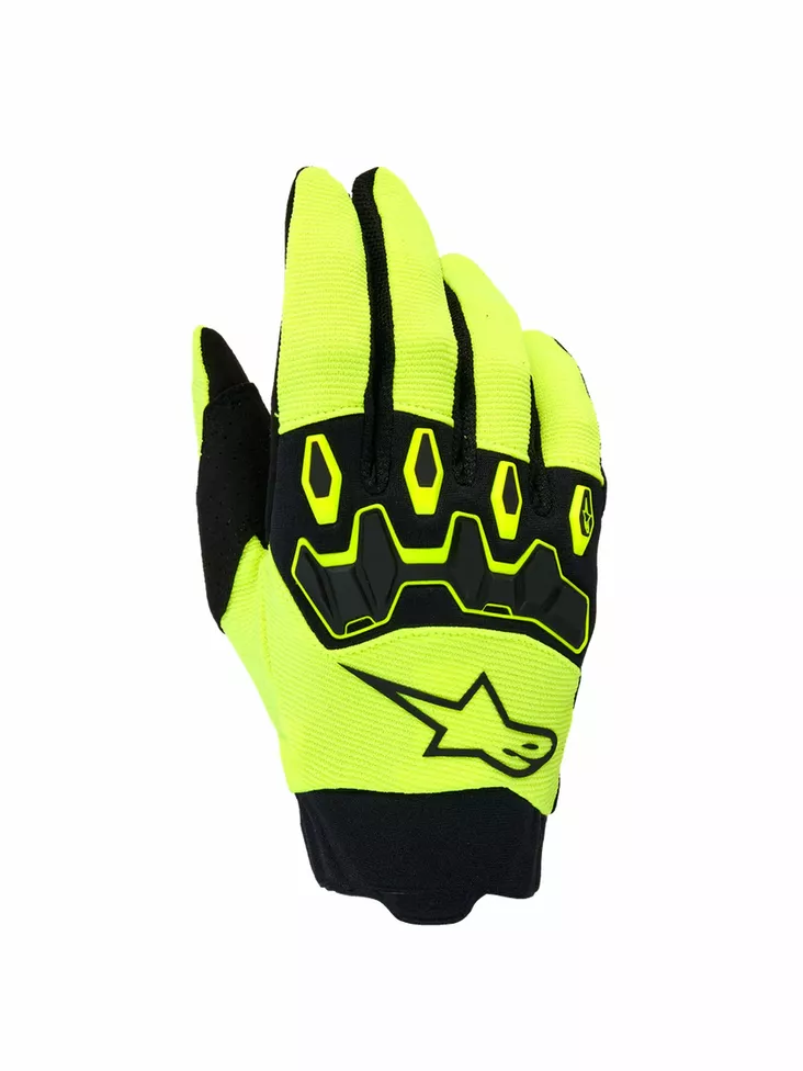Alpinestars Hanskat Full Bore v2 Fluo Keltainen/Musta - Ajohanskat Offroad - D512829 - 1