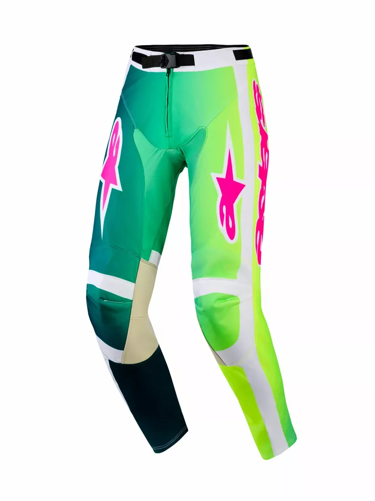 Alpinestars Housut Racer Portl Vihreä/Valkoinen/Musta - Motocross housut MX - D512729 - 1