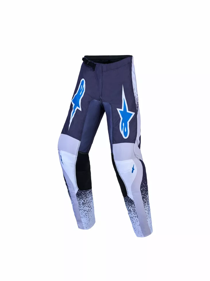 Alpinestars Housut Youth Fluid Drag Harmaa/Lila/Sininen - Motocross housut MX - D540939 - 1