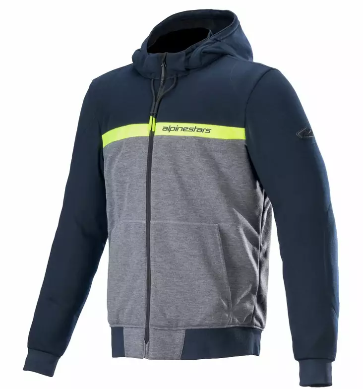 Alpinestars Huppari Chrome Street Sininen/Harmaa - Kevyet moottoripyörätakit - D413479 - 1
