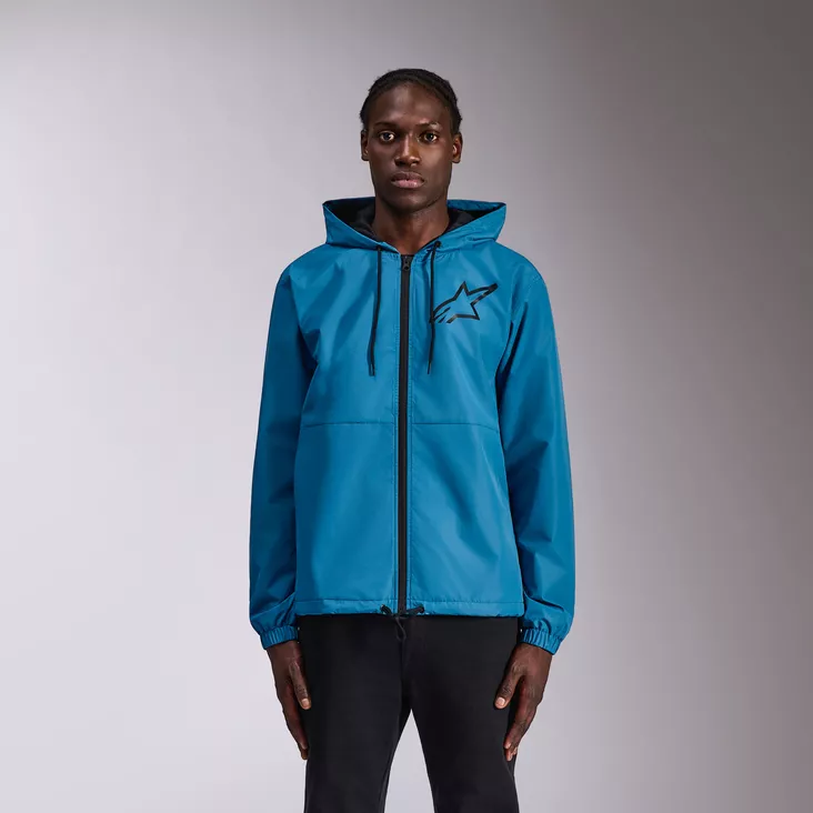 Alpinestars Jacket Speeder Chromium Windbreaker Blue Black - Vapaa-ajan takit - D528529 - 1