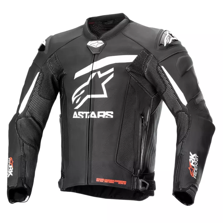 Alpinestars Nahkatakki GP Plus R v4 RK Musta/Valkoinen - Moottoripyöränahkatakit & -liivit - D489319 - 1