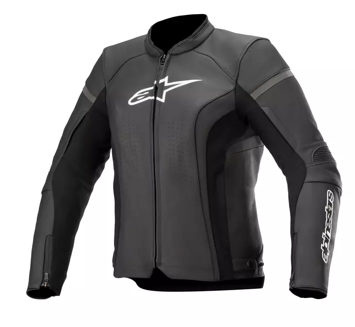 Alpinestars Nahkatakki Naisten Kira v2 Musta - Moottoripyöränahkatakit & -liivit - D351529 - 1