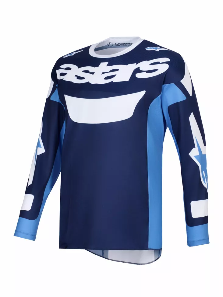 Alpinestars Paita Racer Riway UCLA Sininen/Valkoinen - Motocross paidat MX - D512789 - 1