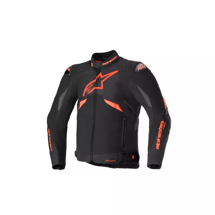 Alpinestars Ajotakki T-GP R v3 Drystar Musta/Punainen Fluo/Valkoinen - Kalvolliset moottoripyörätakit - D489279 - 1