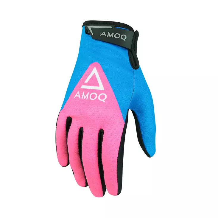 AMOQ Ascent V2 Ajohanskat Vaaleansininen-Pinkki - Ajohanskat Offroad - D490829 - 1