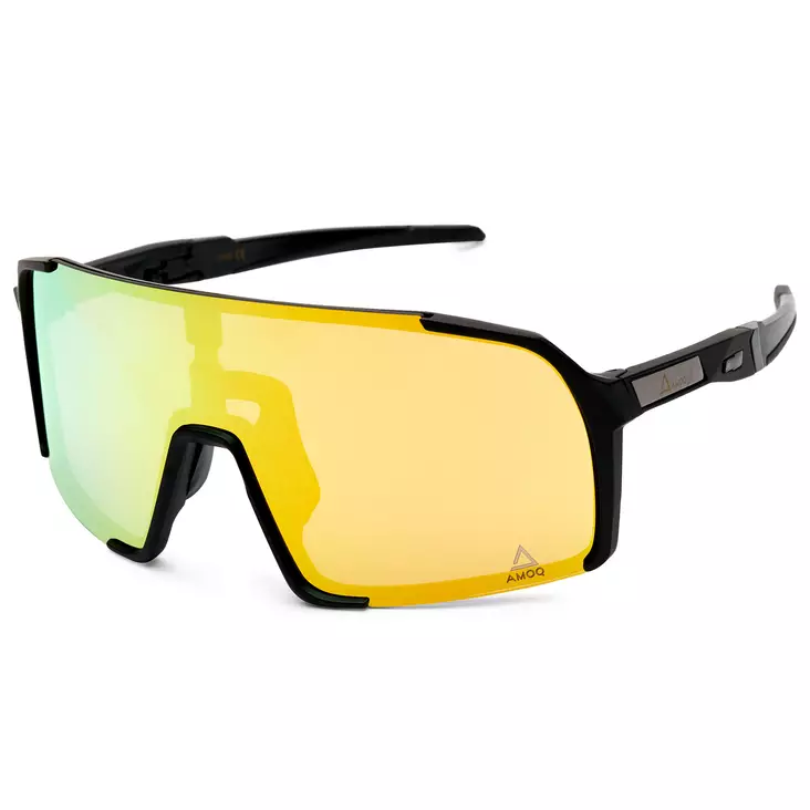 AMOQ Asteroid Aurinkolasit Musta - Kulta Peili - Aurinkolasit - D453449 - 1