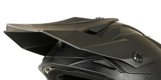 AMOQ Meteor Nuorten Lippa Musta - Offroad kypärien lipat - D413549 - 1