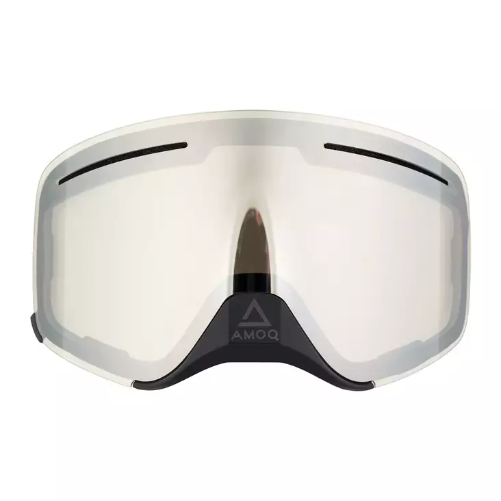 AMOQ Vision Vent+ Tuplalinssi Magnetic (Nenäsuojalla) - Hopea Peili - Kelkkailu ajolasit & linssit - D443549 - 1