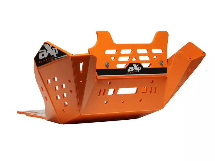 AXP Adventure HARD Skid Plate HDPE 8mm Orange KTM790/890 Adventure/R/Rally 19- - Moottoripyörän pohjapanssarit - D500679 - 1