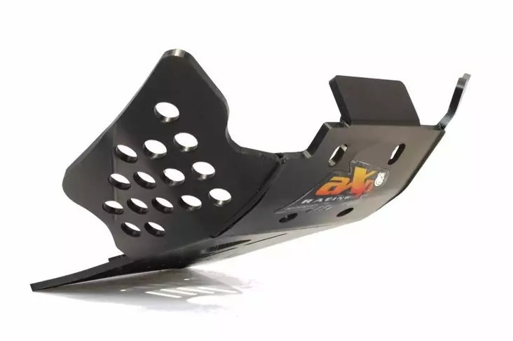 AXP Skid Plate PHD 6mm Black TM Racing 250EN/300EN/250MX/300MX 11-18 - Moottoripyörän pohjapanssarit - D343069 - 1