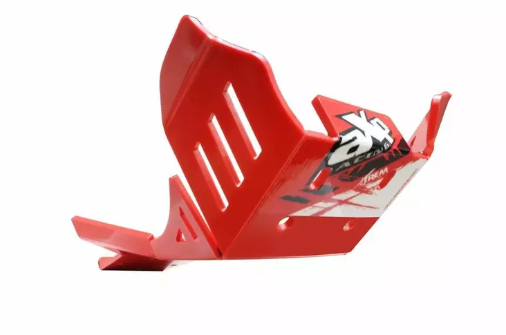 AXP Xtrem HDPE Skid Plate Red Beta 350RR/390RR/430RR/480RR/500RR 14-19 - Moottoripyörän pohjapanssarit - D343059 - 1