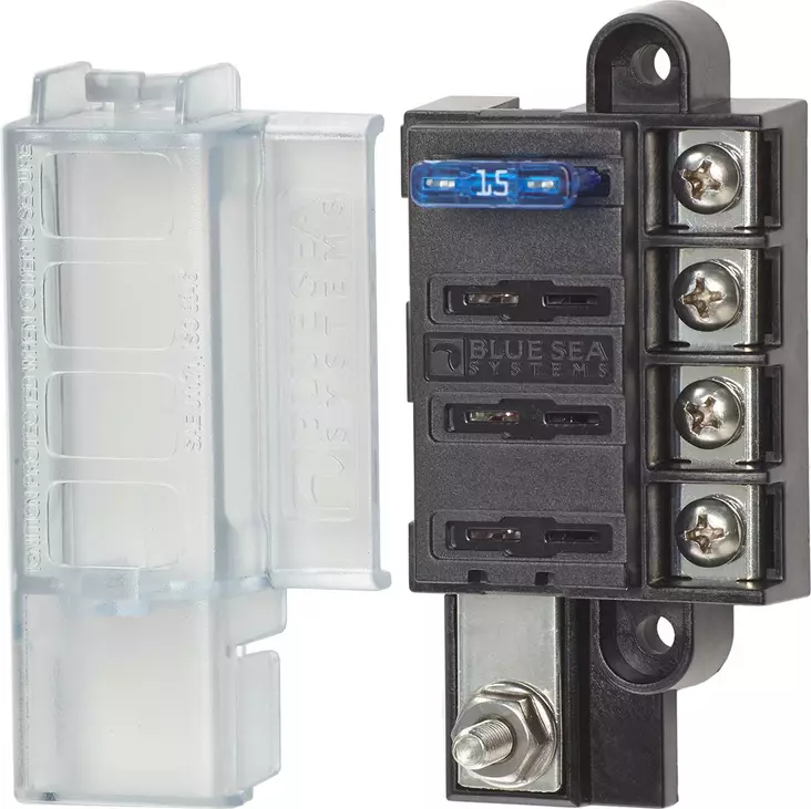 Blue Sea ST Blade Compact Fuse Blocks - Veneen Sulake- ja sähköpaneelit - D248749 - 1