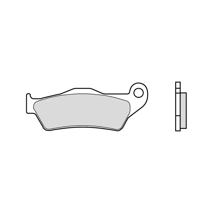 Brembo Jarrupalat Eteen Sintered - Moottoripyörän jarrupalat - D221249 - 1