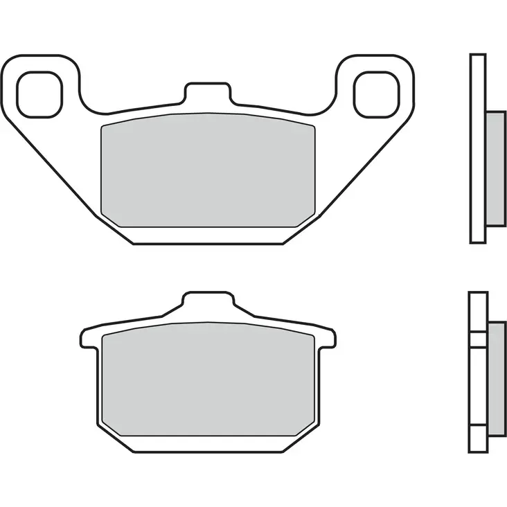 Brembo Jarrupalat Eteen Sintered Road - Moottoripyörän jarrupalat - D83939 - 1