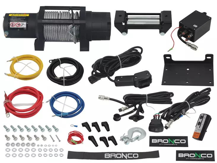 BRONCO GEN II WINCH 6000 Wire - Mönkijän vinssit - D429089 - 1