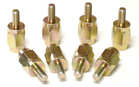 Bronco Vanteen levityspultit 35/10mm 8kpl - Mönkijän vanteiden mutterit ja kapselit - D66009 - 1