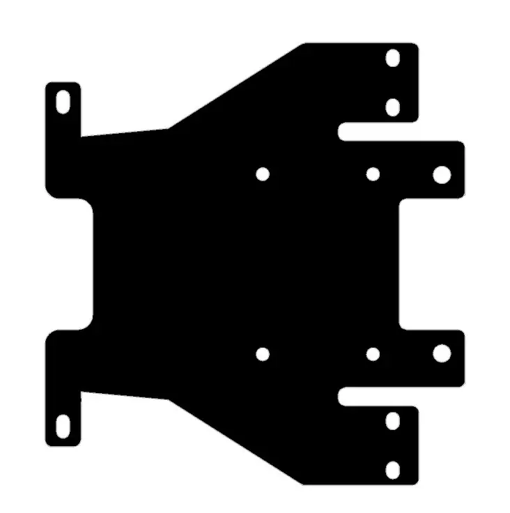 Bronco vinssin kiinnikesarja Honda - Mönkijän vinssien kiinnityssarjat etu - D129139 - 1