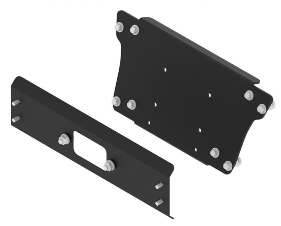 Bronco vinssin kiinnikesarja Kawasaki Mule SX 2017-24 - Mönkijän vinssien kiinnityssarjat etu - D510659 - 1