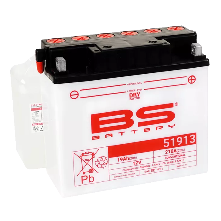 BS Battery 51913 (cp) Conventional Dry charged - Akut - D262679 - 1