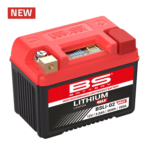 BS Battery BSLI-02 MAX Lithiumakku - Akut - D522399 - 1