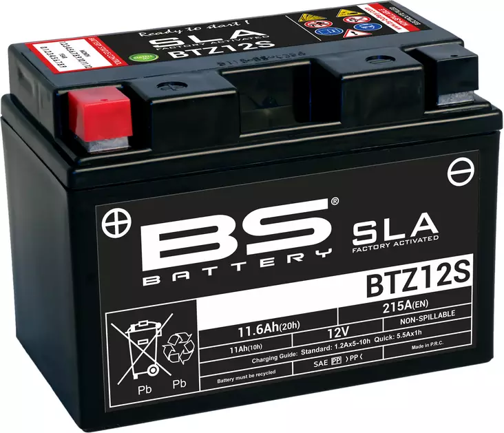 BS Battery BTZ12S (FA) SLA - Sealed & Activated - Akut - D262599 - 1