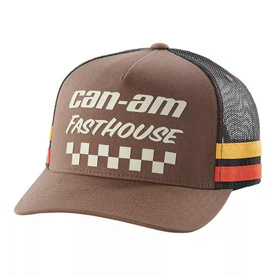 Can-Am X Fasthouse Racing FB Cap OS Brown - Can-Am Vapaa-aika - 139039 - 1