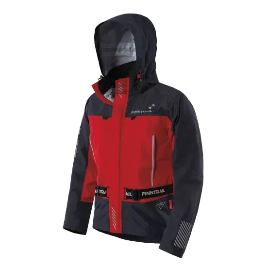 CAN-AM X FINNTRAIL MUDWAY JACKET MEN RED - Can-Am Ajotakit - 138389 - 1