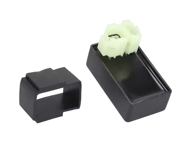 CDI-Laite 2-napainen pis pistoke Kiina-skootterit 4-T 50cc HT50QT/QM50QT (DC) - Mopon CDI-laitteet - D134309 - 1