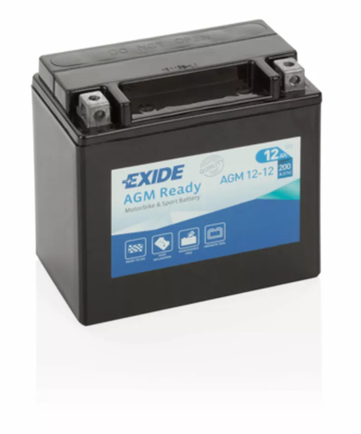 Exide akku AGM12-12 - Akut - D548139 - 1