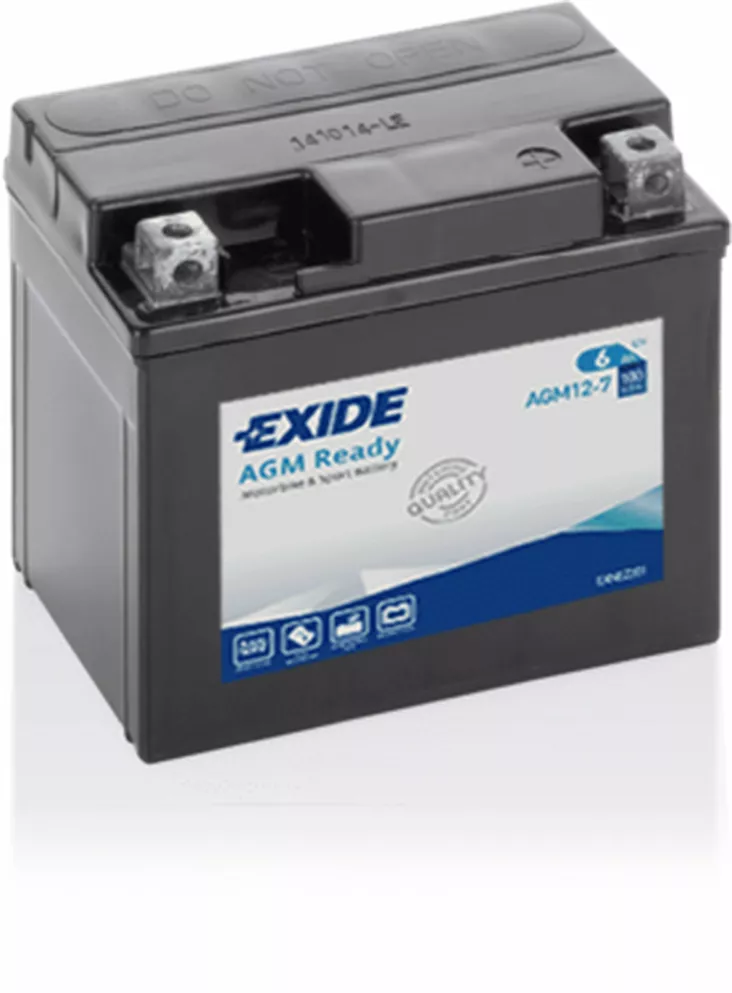 Exide akku AGM12-7 - Akut - D548129 - 1